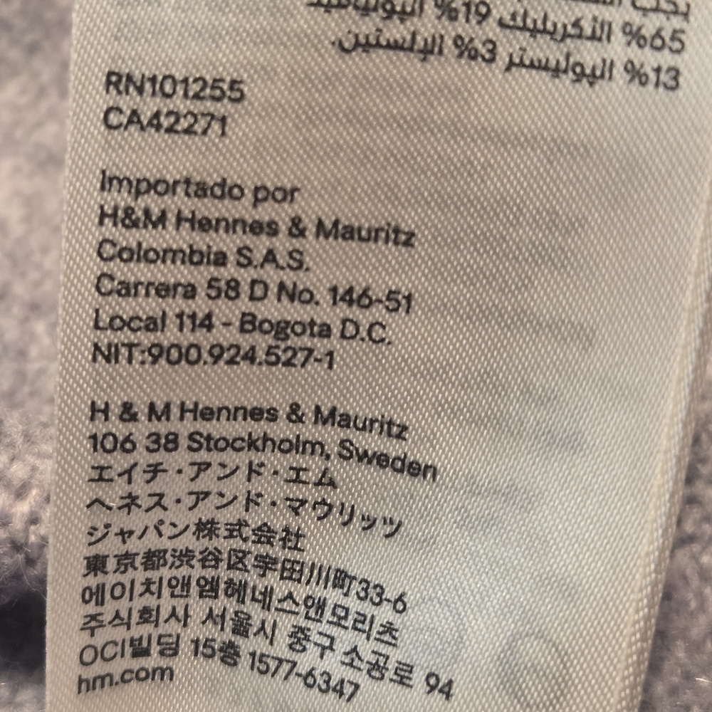 H&M Lavender Super Soft Open-Front Knit Cardigan - Picture 7 of 9
